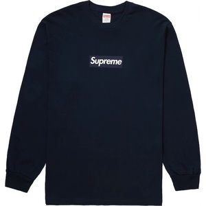Supreme Box Logo Long Sleeve Tee size M